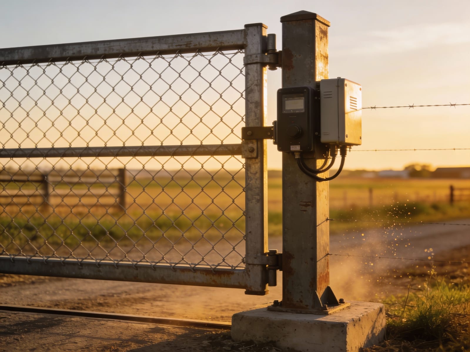 Automated pump and gate control system for a farm in Kerala